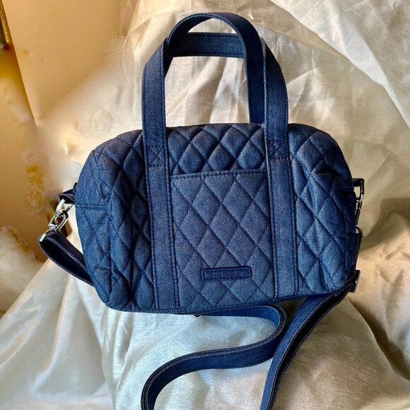 Vera Bradley Handbags - Vera Bradley Small Crossbody & Satchel  Quilted Secure Zip Top Cloose